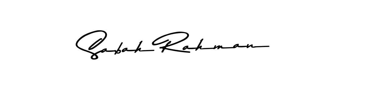 if you are searching for the best signature style for your name Sabah Rahman. so please give up your signature search. here we have designed multiple signature styles  using Asem Kandis PERSONAL USE. Sabah Rahman signature style 9 images and pictures png