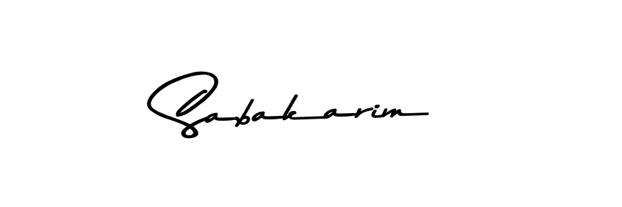 Make a beautiful signature design for name Sabakarim. With this signature (Asem Kandis PERSONAL USE) style, you can create a handwritten signature for free. Sabakarim signature style 9 images and pictures png