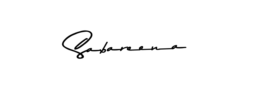 Make a beautiful signature design for name Sabareena. Use this online signature maker to create a handwritten signature for free. Sabareena signature style 9 images and pictures png
