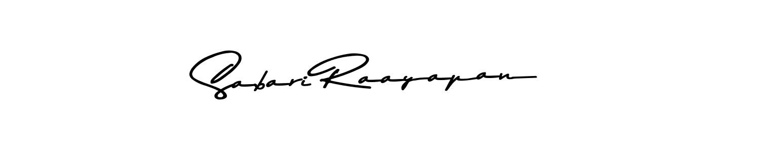 Use a signature maker to create a handwritten signature online. With this signature software, you can design (Asem Kandis PERSONAL USE) your own signature for name Sabari Raayapan. Sabari Raayapan signature style 9 images and pictures png