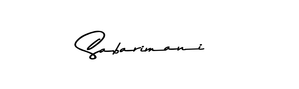 How to Draw Sabarimani signature style? Asem Kandis PERSONAL USE is a latest design signature styles for name Sabarimani. Sabarimani signature style 9 images and pictures png