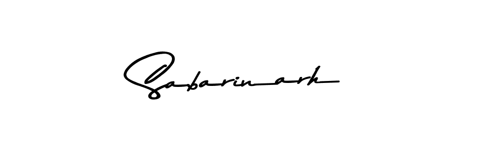 The best way (Asem Kandis PERSONAL USE) to make a short signature is to pick only two or three words in your name. The name Sabarinarh include a total of six letters. For converting this name. Sabarinarh signature style 9 images and pictures png