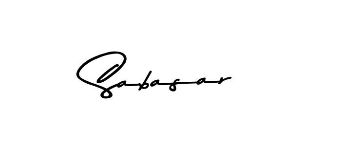 How to make Sabasar signature? Asem Kandis PERSONAL USE is a professional autograph style. Create handwritten signature for Sabasar name. Sabasar signature style 9 images and pictures png