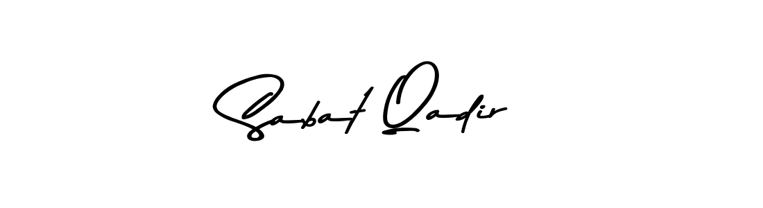 Here are the top 10 professional signature styles for the name Sabat Qadir. These are the best autograph styles you can use for your name. Sabat Qadir signature style 9 images and pictures png