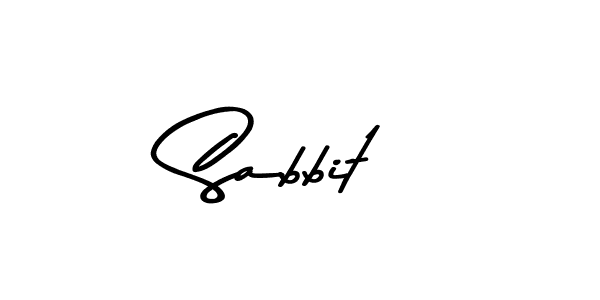 How to make Sabbit signature? Asem Kandis PERSONAL USE is a professional autograph style. Create handwritten signature for Sabbit name. Sabbit signature style 9 images and pictures png