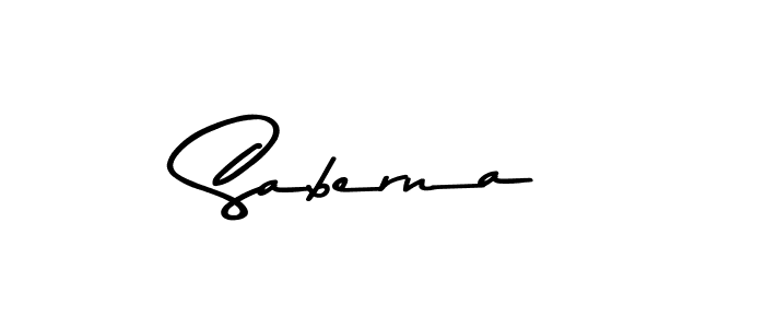 The best way (Asem Kandis PERSONAL USE) to make a short signature is to pick only two or three words in your name. The name Saberna include a total of six letters. For converting this name. Saberna signature style 9 images and pictures png