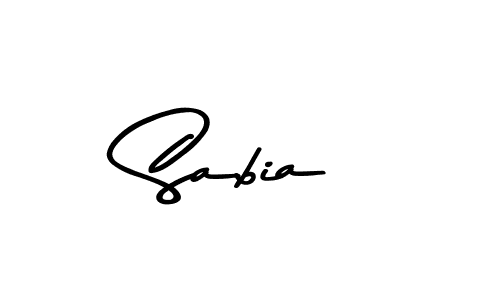 Also we have Sabia name is the best signature style. Create professional handwritten signature collection using Asem Kandis PERSONAL USE autograph style. Sabia signature style 9 images and pictures png