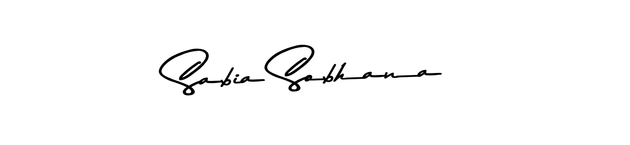 It looks lik you need a new signature style for name Sabia Sobhana. Design unique handwritten (Asem Kandis PERSONAL USE) signature with our free signature maker in just a few clicks. Sabia Sobhana signature style 9 images and pictures png