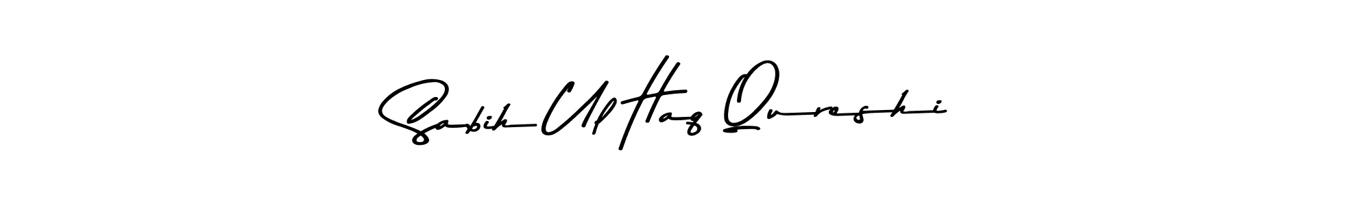 Similarly Asem Kandis PERSONAL USE is the best handwritten signature design. Signature creator online .You can use it as an online autograph creator for name Sabih Ul Haq Qureshi. Sabih Ul Haq Qureshi signature style 9 images and pictures png