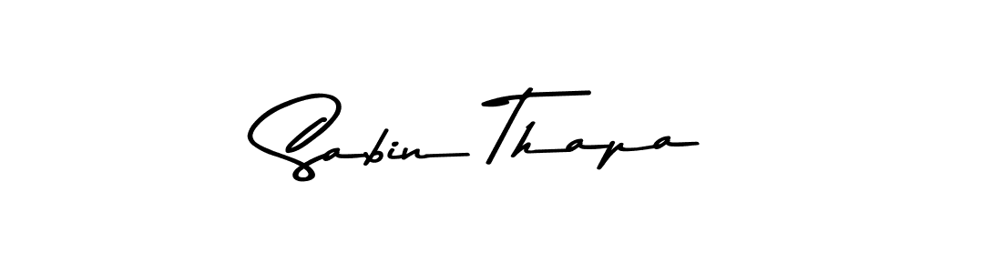 Also You can easily find your signature by using the search form. We will create Sabin Thapa name handwritten signature images for you free of cost using Asem Kandis PERSONAL USE sign style. Sabin Thapa signature style 9 images and pictures png
