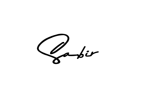 Make a beautiful signature design for name Sabir. Use this online signature maker to create a handwritten signature for free. Sabir signature style 9 images and pictures png