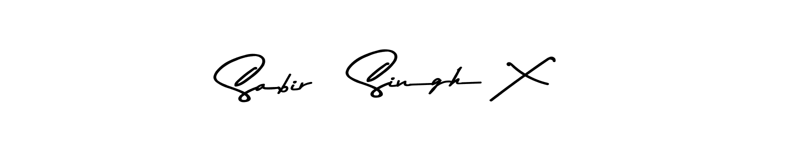 if you are searching for the best signature style for your name Sabir   Singh  X. so please give up your signature search. here we have designed multiple signature styles  using Asem Kandis PERSONAL USE. Sabir   Singh  X signature style 9 images and pictures png