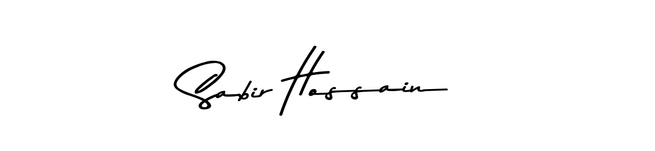 The best way (Asem Kandis PERSONAL USE) to make a short signature is to pick only two or three words in your name. The name Sabir Hossain include a total of six letters. For converting this name. Sabir Hossain signature style 9 images and pictures png