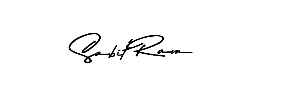 Make a beautiful signature design for name Sabit Ram. Use this online signature maker to create a handwritten signature for free. Sabit Ram signature style 9 images and pictures png