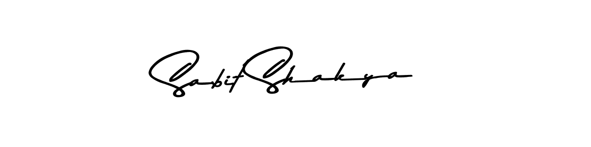 Sabit Shakya stylish signature style. Best Handwritten Sign (Asem Kandis PERSONAL USE) for my name. Handwritten Signature Collection Ideas for my name Sabit Shakya. Sabit Shakya signature style 9 images and pictures png