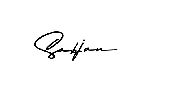 Make a short Sabjan signature style. Manage your documents anywhere anytime using Asem Kandis PERSONAL USE. Create and add eSignatures, submit forms, share and send files easily. Sabjan signature style 9 images and pictures png