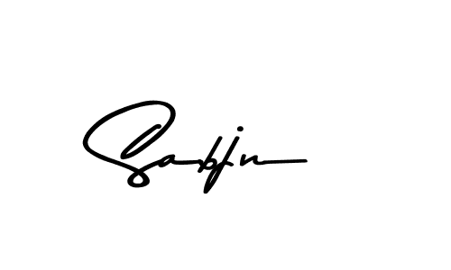 Use a signature maker to create a handwritten signature online. With this signature software, you can design (Asem Kandis PERSONAL USE) your own signature for name Sabjn. Sabjn signature style 9 images and pictures png
