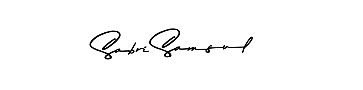 The best way (Asem Kandis PERSONAL USE) to make a short signature is to pick only two or three words in your name. The name Sabri Samsul include a total of six letters. For converting this name. Sabri Samsul signature style 9 images and pictures png