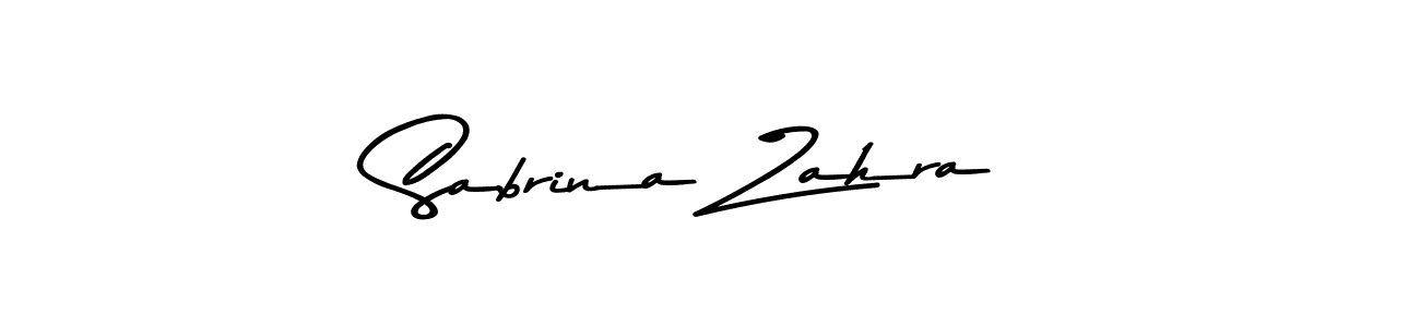 Also You can easily find your signature by using the search form. We will create Sabrina Zahra name handwritten signature images for you free of cost using Asem Kandis PERSONAL USE sign style. Sabrina Zahra signature style 9 images and pictures png