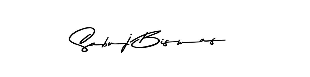 How to make Sabuj Biswas signature? Asem Kandis PERSONAL USE is a professional autograph style. Create handwritten signature for Sabuj Biswas name. Sabuj Biswas signature style 9 images and pictures png