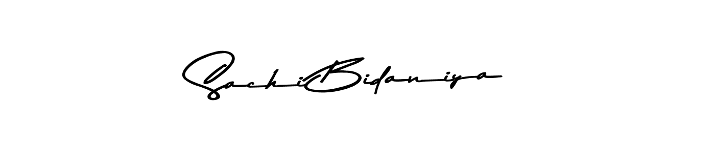 Here are the top 10 professional signature styles for the name Sachi Bidaniya. These are the best autograph styles you can use for your name. Sachi Bidaniya signature style 9 images and pictures png