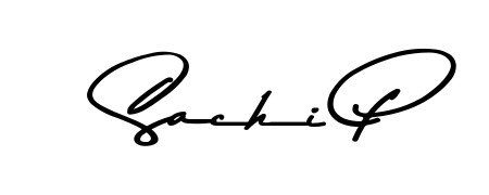 Also You can easily find your signature by using the search form. We will create Sachi P name handwritten signature images for you free of cost using Asem Kandis PERSONAL USE sign style. Sachi P signature style 9 images and pictures png