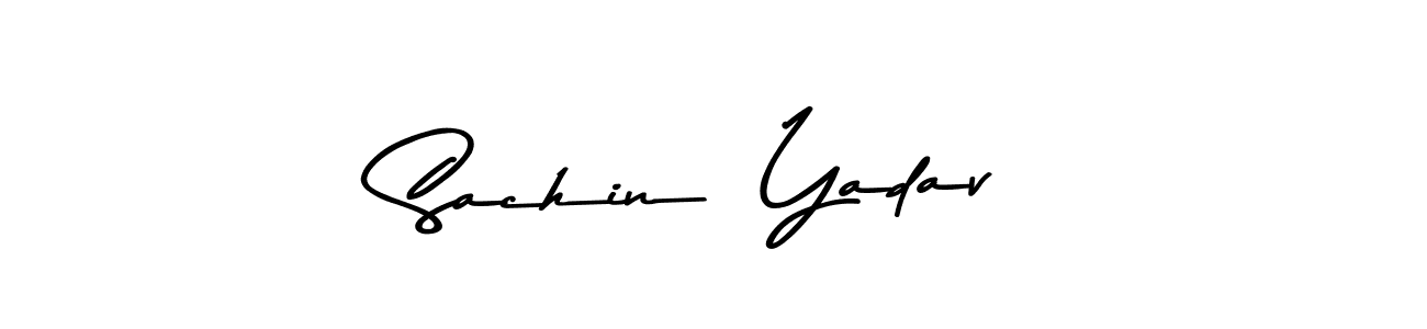 Design your own signature with our free online signature maker. With this signature software, you can create a handwritten (Asem Kandis PERSONAL USE) signature for name Sachin  Yadav. Sachin  Yadav signature style 9 images and pictures png