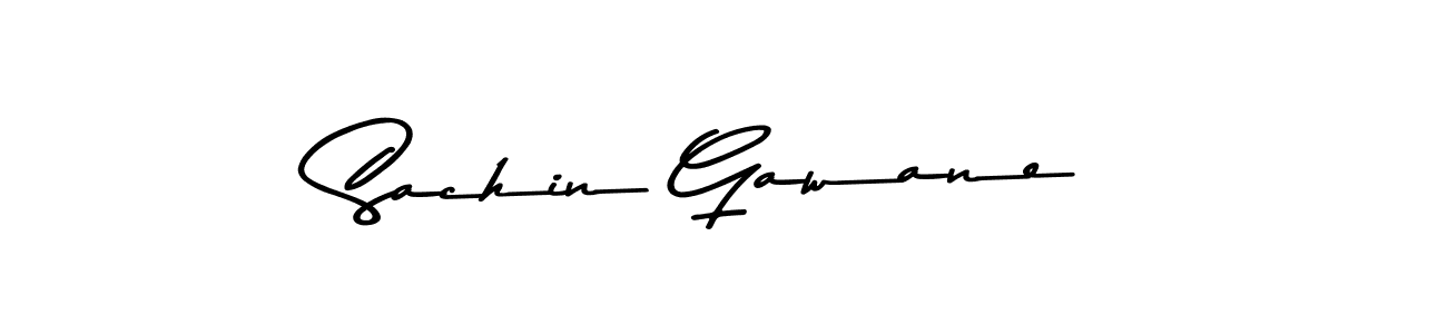 Also You can easily find your signature by using the search form. We will create Sachin Gawane name handwritten signature images for you free of cost using Asem Kandis PERSONAL USE sign style. Sachin Gawane signature style 9 images and pictures png