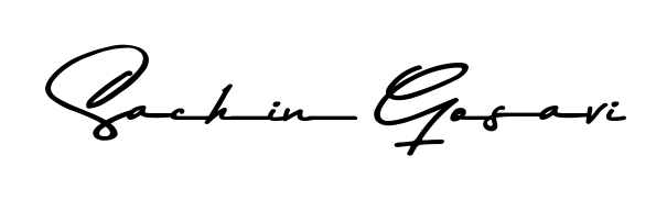 Get inspired by this graceful Asem Kandis PERSONAL USE signature style for name Sachin Gosavi. Smooth loops and balanced proportions for everyday use. Sachin Gosavi signature style 9 images and pictures png