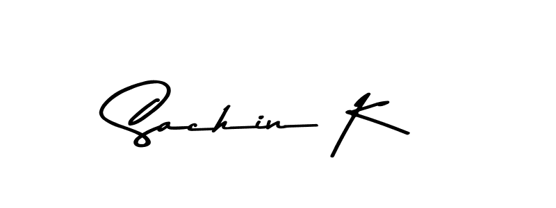 Also You can easily find your signature by using the search form. We will create Sachin K name handwritten signature images for you free of cost using Asem Kandis PERSONAL USE sign style. Sachin K signature style 9 images and pictures png