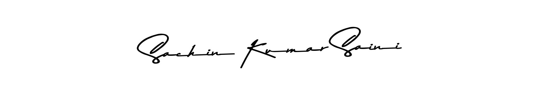 This is the best signature style for the Sachin Kumar Saini name. Also you like these signature font (Asem Kandis PERSONAL USE). Mix name signature. Sachin Kumar Saini signature style 9 images and pictures png
