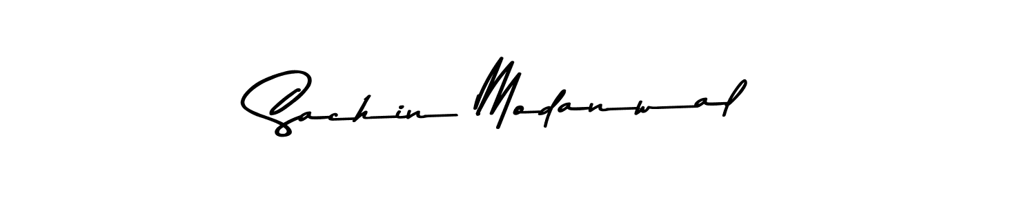 Also You can easily find your signature by using the search form. We will create Sachin Modanwal name handwritten signature images for you free of cost using Asem Kandis PERSONAL USE sign style. Sachin Modanwal signature style 9 images and pictures png