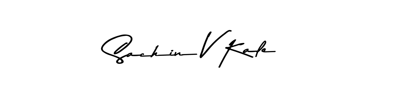 Make a beautiful signature design for name Sachin V Kale. Use this online signature maker to create a handwritten signature for free. Sachin V Kale signature style 9 images and pictures png