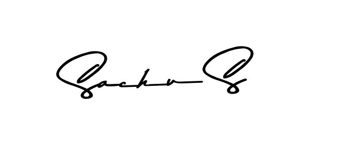 Design your own signature with our free online signature maker. With this signature software, you can create a handwritten (Asem Kandis PERSONAL USE) signature for name Sachu S. Sachu S signature style 9 images and pictures png