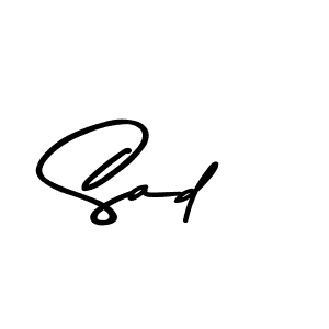 Similarly Asem Kandis PERSONAL USE is the best handwritten signature design. Signature creator online .You can use it as an online autograph creator for name Sad. Sad signature style 9 images and pictures png