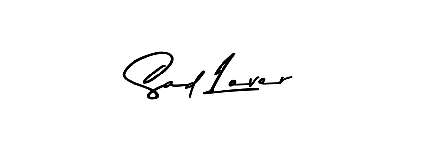 Also You can easily find your signature by using the search form. We will create Sad Lover name handwritten signature images for you free of cost using Asem Kandis PERSONAL USE sign style. Sad Lover signature style 9 images and pictures png