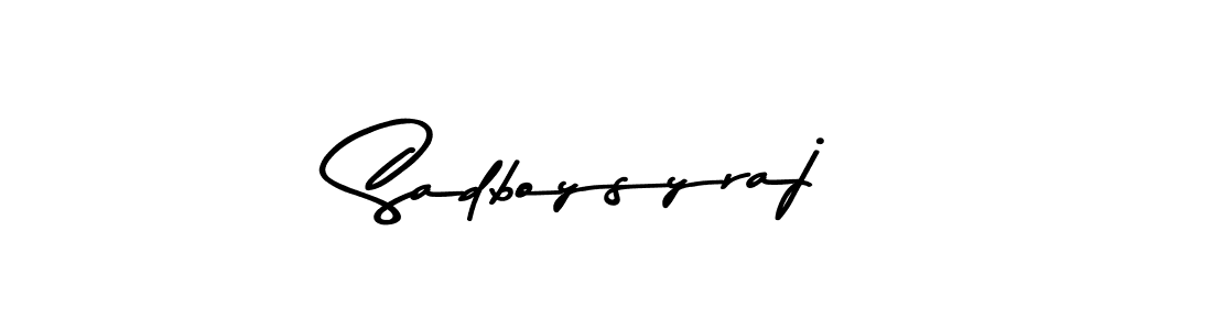 Also You can easily find your signature by using the search form. We will create Sadboysyraj name handwritten signature images for you free of cost using Asem Kandis PERSONAL USE sign style. Sadboysyraj signature style 9 images and pictures png