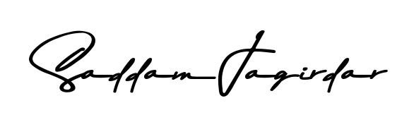 Express your personality with a custom Saddam Jagirdar signature crafted with Asem Kandis PERSONAL USE typography. Free transparent PNG download available. Saddam Jagirdar signature style 9 images and pictures png