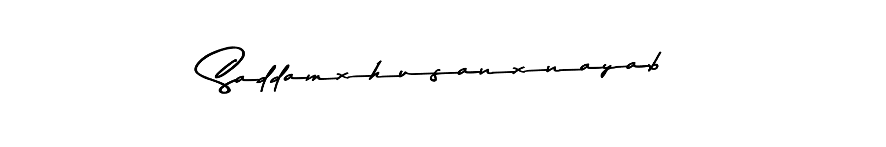 Use a signature maker to create a handwritten signature online. With this signature software, you can design (Asem Kandis PERSONAL USE) your own signature for name Saddamxhusanxnayab. Saddamxhusanxnayab signature style 9 images and pictures png