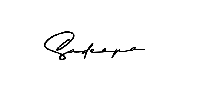 How to Draw Sadeepa signature style? Asem Kandis PERSONAL USE is a latest design signature styles for name Sadeepa. Sadeepa signature style 9 images and pictures png