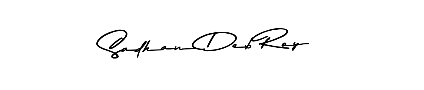 Design your own signature with our free online signature maker. With this signature software, you can create a handwritten (Asem Kandis PERSONAL USE) signature for name Sadhan Deb Roy. Sadhan Deb Roy signature style 9 images and pictures png