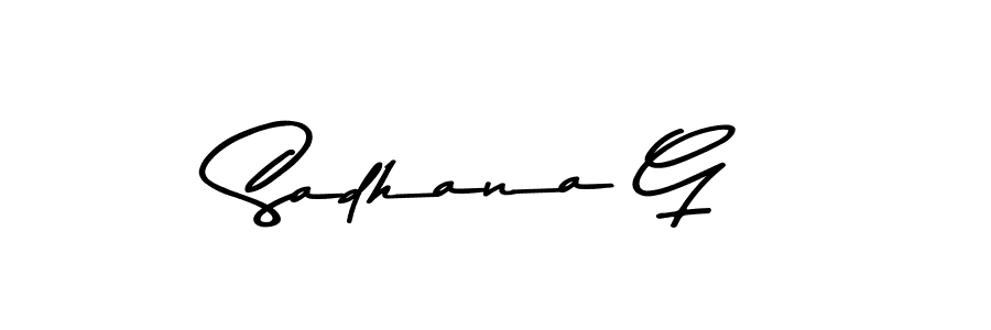 You should practise on your own different ways (Asem Kandis PERSONAL USE) to write your name (Sadhana G) in signature. don't let someone else do it for you. Sadhana G signature style 9 images and pictures png
