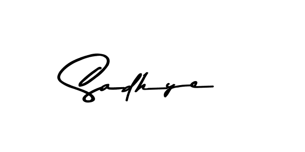 Design your own signature with our free online signature maker. With this signature software, you can create a handwritten (Asem Kandis PERSONAL USE) signature for name Sadhye. Sadhye signature style 9 images and pictures png