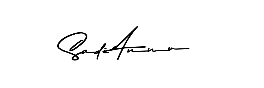 You can use this online signature creator to create a handwritten signature for the name Sadi Annu. This is the best online autograph maker. Sadi Annu signature style 9 images and pictures png