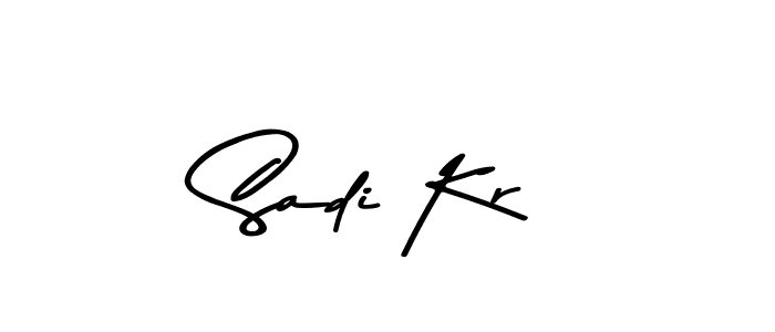 You should practise on your own different ways (Asem Kandis PERSONAL USE) to write your name (Sadi Kr) in signature. don't let someone else do it for you. Sadi Kr signature style 9 images and pictures png