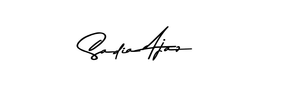 Also we have Sadia Ajaz name is the best signature style. Create professional handwritten signature collection using Asem Kandis PERSONAL USE autograph style. Sadia Ajaz signature style 9 images and pictures png