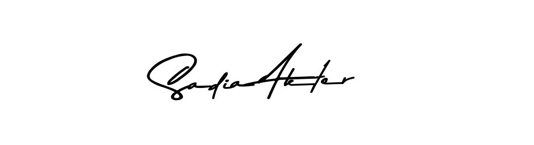 You should practise on your own different ways (Asem Kandis PERSONAL USE) to write your name (Sadia Akter) in signature. don't let someone else do it for you. Sadia Akter signature style 9 images and pictures png