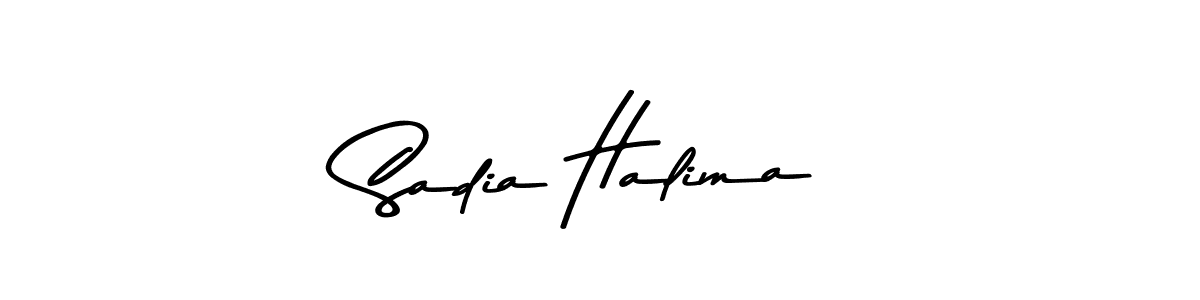 Check out images of Autograph of Sadia Halima name. Actor Sadia Halima Signature Style. Asem Kandis PERSONAL USE is a professional sign style online. Sadia Halima signature style 9 images and pictures png