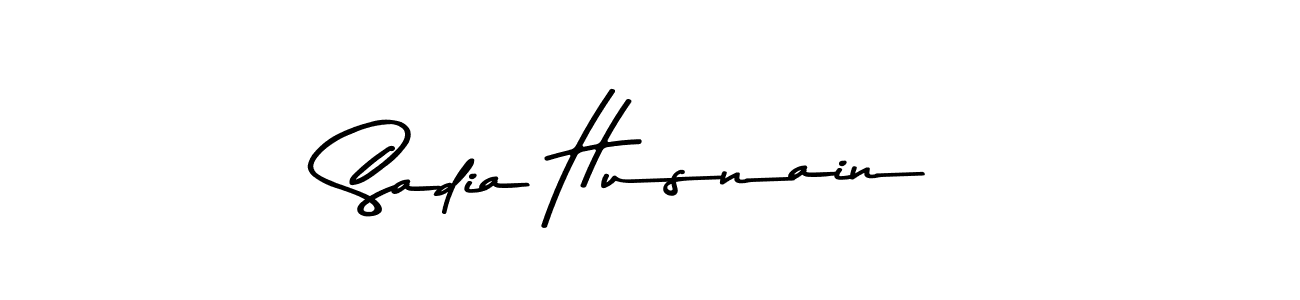 Also we have Sadia Husnain name is the best signature style. Create professional handwritten signature collection using Asem Kandis PERSONAL USE autograph style. Sadia Husnain signature style 9 images and pictures png