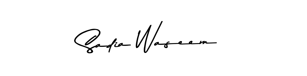 You can use this online signature creator to create a handwritten signature for the name Sadia Waseem. This is the best online autograph maker. Sadia Waseem signature style 9 images and pictures png